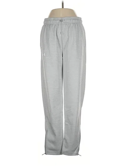 Pre-owned Under Armour Track Pants In Gray