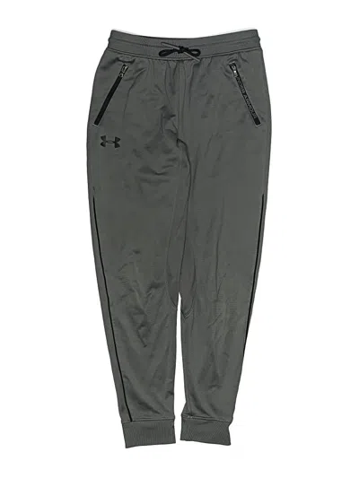 Pre-owned Under Armour Kids' Track Pants In Gray
