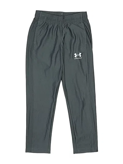 Pre-owned Under Armour Kids' Track Pants In Gray