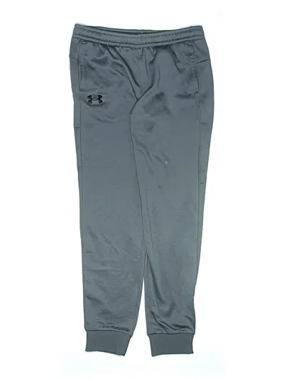 Pre-owned Under Armour Kids' Track Pants In Gray