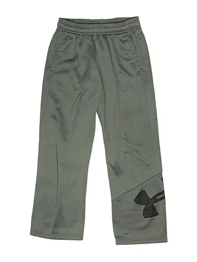 Pre-owned Under Armour Kids' Track Pants In Green