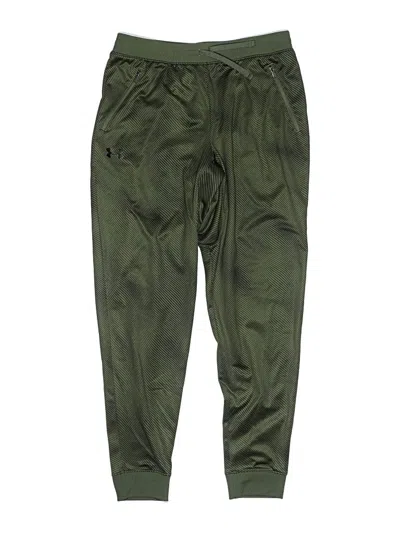 Pre-owned Under Armour Kids' Track Pants In Green