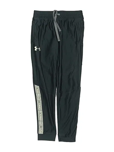 Pre-owned Under Armour Kids' Track Pants In Green