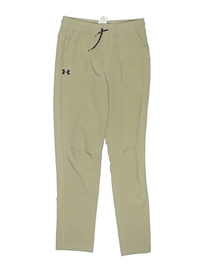Pre-owned Under Armour Kids' Track Pants In Green