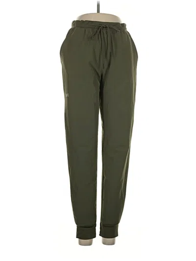 Pre-owned Under Armour Track Pants In Green