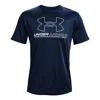 Under Armour Training Vent Logo T-shirt 'navy' In Blue