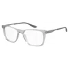 Under Armour Clear Acetate Frames In Gray