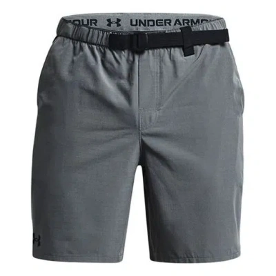 Under Armour Trek Amphib 2-in-1 Shorts 'pitch Grey' In Gray