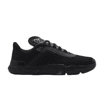 Pre-owned Under Armour Tribase Reign 4 'triple Black'