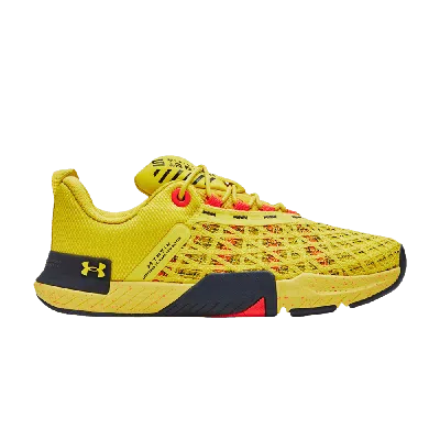 Pre-owned Under Armour Tribase Reign 5 'starfruit' In Yellow