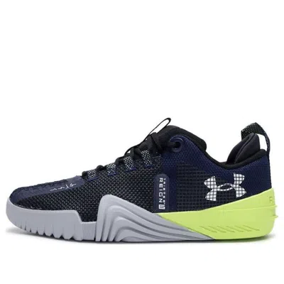 Under Armour Tribase Reign 6 'black Grey Green'