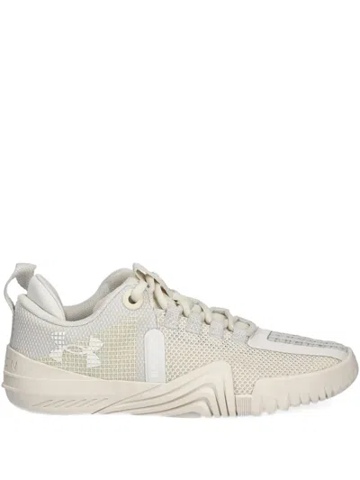 Under Armour Tribase Reign 6 Mesh-panel Sneakers In White
