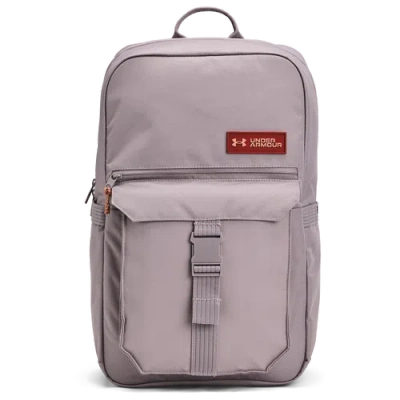 Under Armour Triumph Campus Backpack In Canyon Pink/tetra Grey/earthen Orange