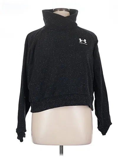 Pre-owned Under Armour Turtleneck Sweater In Black