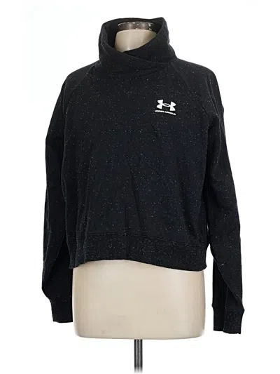 Pre-owned Under Armour Turtleneck Sweater In Black