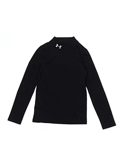 Pre-owned Under Armour Kids' Turtleneck Sweater In Black