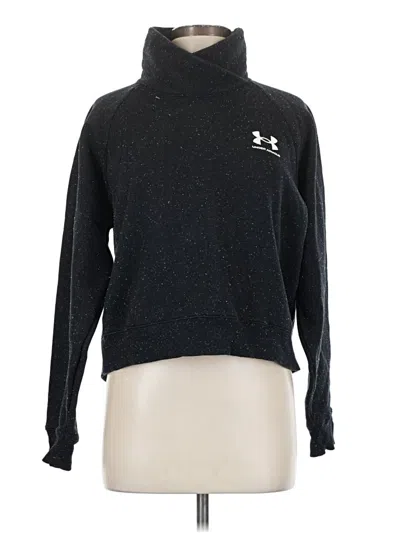 Pre-owned Under Armour Turtleneck Sweater In Black