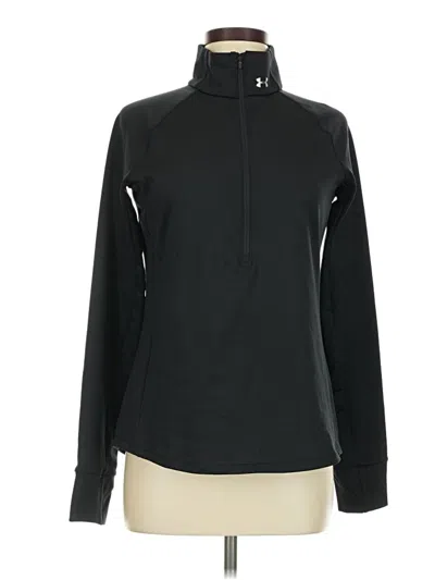 Pre-owned Under Armour Turtleneck Sweater In Black