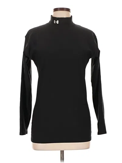 Pre-owned Under Armour Turtleneck Sweater In Black