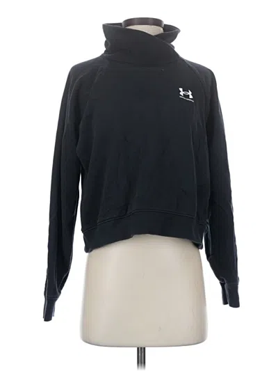 Pre-owned Under Armour Turtleneck Sweater In Black