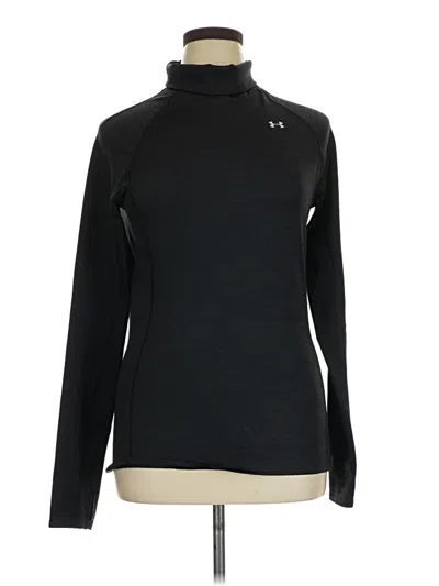 Pre-owned Under Armour Turtleneck Sweater In Black
