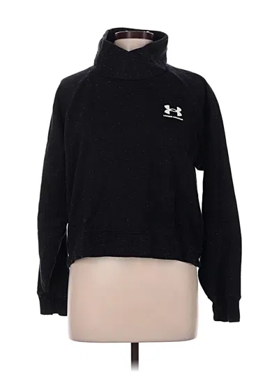 Pre-owned Under Armour Turtleneck Sweater In Black