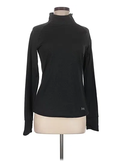 Pre-owned Under Armour Turtleneck Sweater In Black