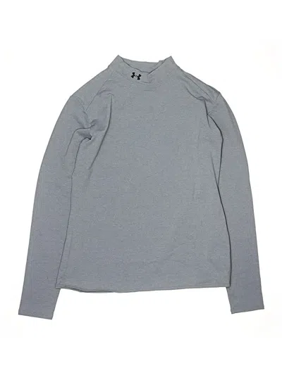 Pre-owned Under Armour Kids' Turtleneck Sweater In Blue