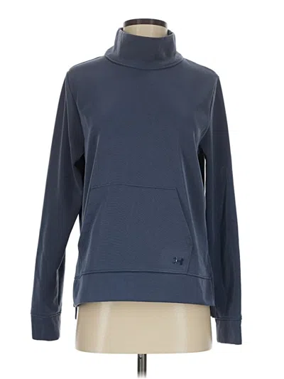 Pre-owned Under Armour Turtleneck Sweater In Blue
