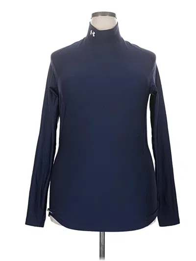 Pre-owned Under Armour Turtleneck Sweater In Blue