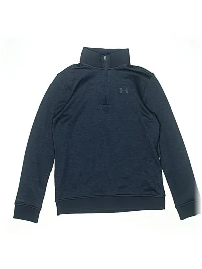 Pre-owned Under Armour Kids' Turtleneck Sweater In Blue