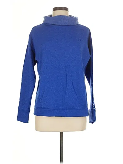 Pre-owned Under Armour Turtleneck Sweater In Blue