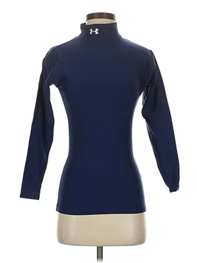 Pre-owned Under Armour Turtleneck Sweater In Blue