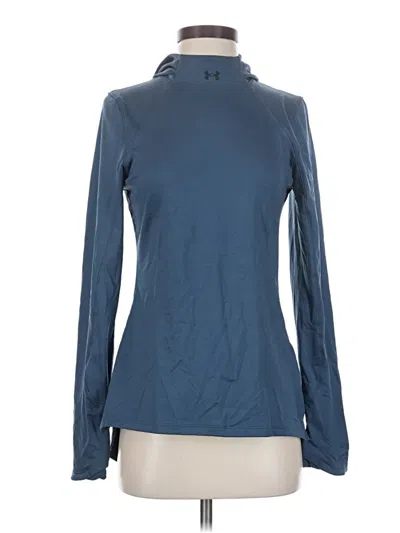 Pre-owned Under Armour Turtleneck Sweater In Blue