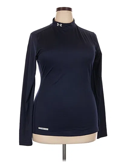 Pre-owned Under Armour Turtleneck Sweater In Blue