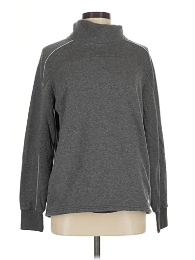 Pre-owned Under Armour Turtleneck Sweater In Gray