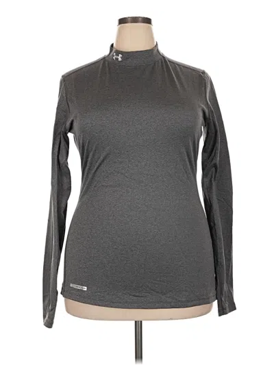 Pre-owned Under Armour Turtleneck Sweater In Gray