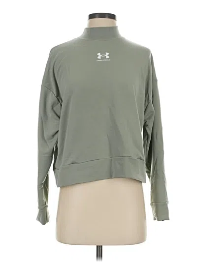 Pre-owned Under Armour Turtleneck Sweater In Green