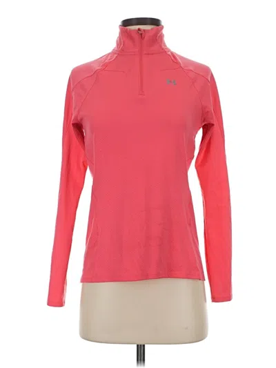 Pre-owned Under Armour Turtleneck Sweater In Pink