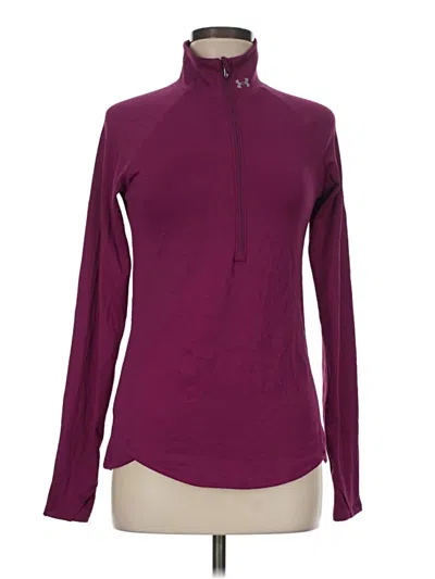 Pre-owned Under Armour Turtleneck Sweater In Purple