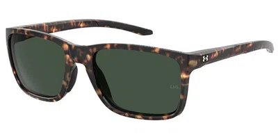 Under Armour Ua 0005/s 086/qt Men's Sunglasses Tortoiseshell Size 58 In Brown