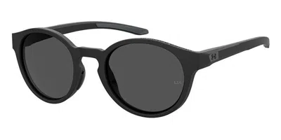 Under Armour Ua 0006/s 003/ir Men's Sunglasses Black Size 52