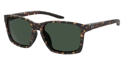 Under Armour Ua 0010/f/s Asian Fit 086/qt Men's Sunglasses Tortoiseshell Size 58 In Brown