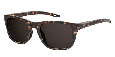Under Armour Ua 0013/g/s Asian Fit 086/70 Men's Sunglasses Tortoiseshell Size 55 In Brown