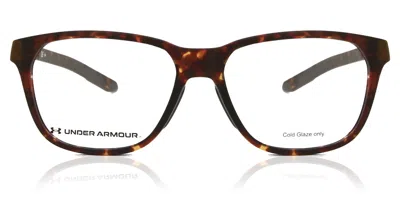 Under Armour Ua 5024 Men's Glasses, Tortoiseshell, Size 55 In Brown