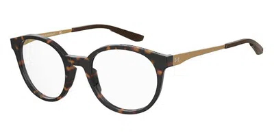 Under Armour Ua 5027 Men's Glasses, Tortoiseshell, Size 50 In Brown