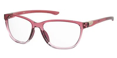 Under Armour Ua 5038 Women's Glasses, Clear, Size 54 In Pink