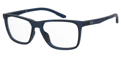 Under Armour Ua 5043 Fjm Men's Glasses Blue Size 55 - Free Lenses - Blue Light Block Available