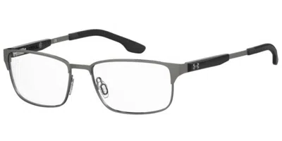Under Armour Ua 5074xl/g Asian Fit Men's Glasses, Silver, Size 59