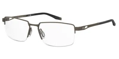 Under Armour Ua 5078/g Asian Fit Men's Glasses, Silver, Size 56